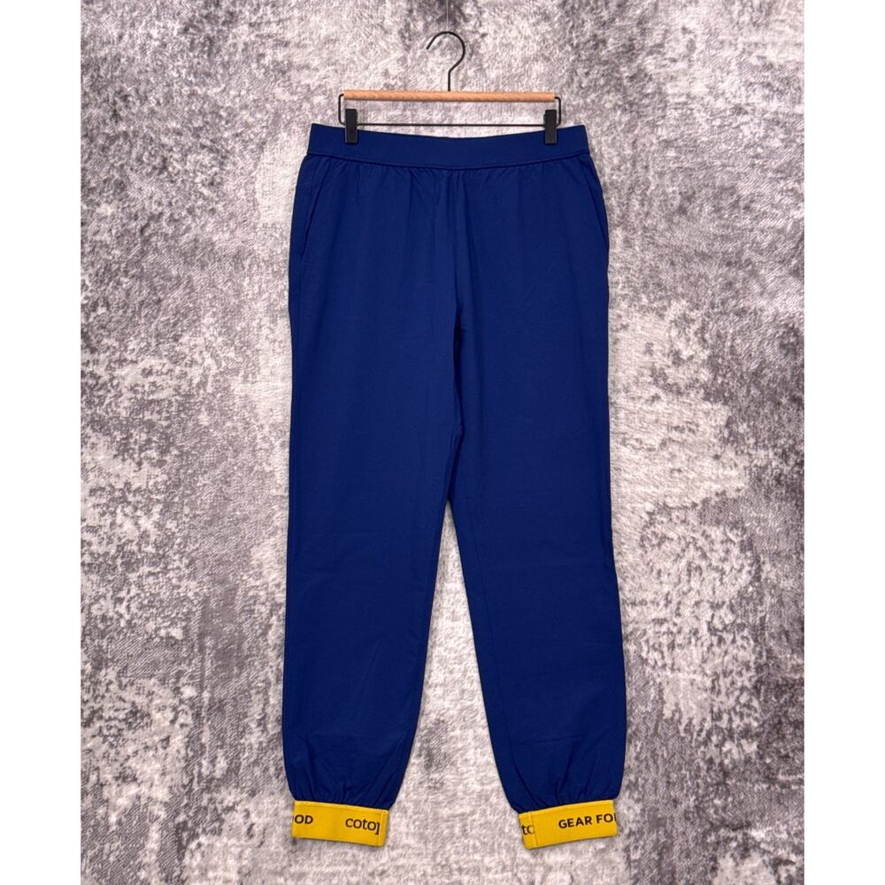 Cotopaxi Ara Jogger Pants Medium Mens Blue & Yellow